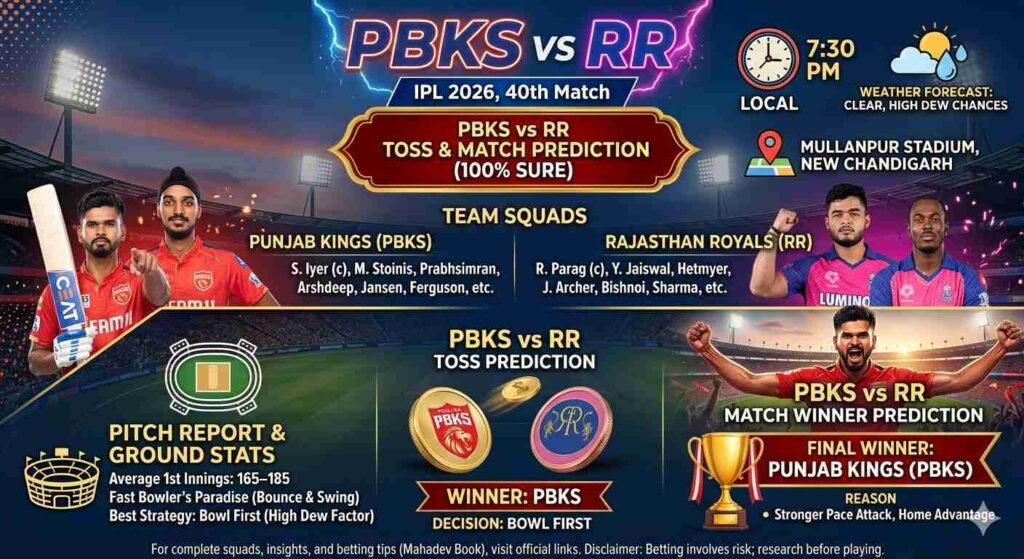 PBKS vs RR