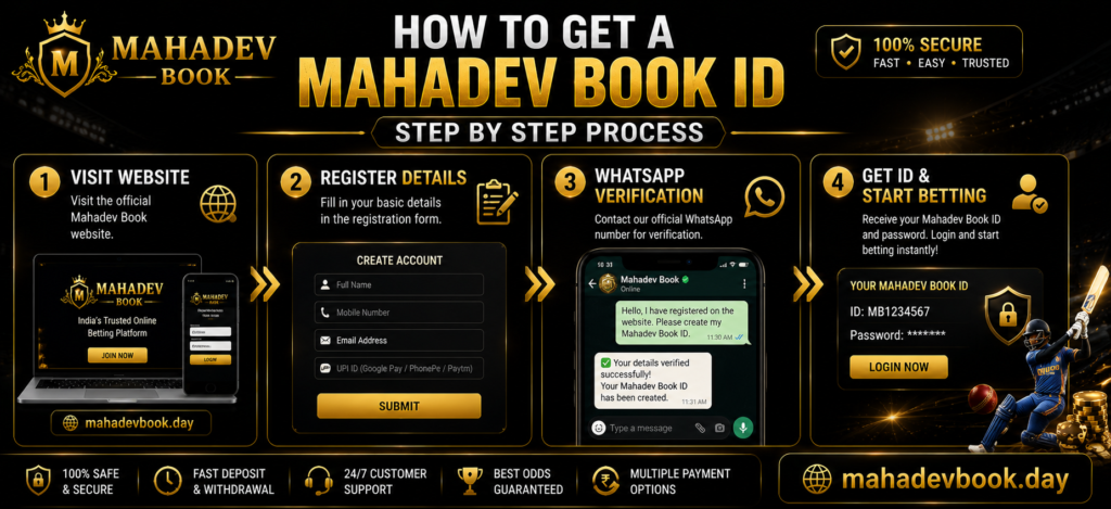 How to Get Mahadev Book ID Step by Step