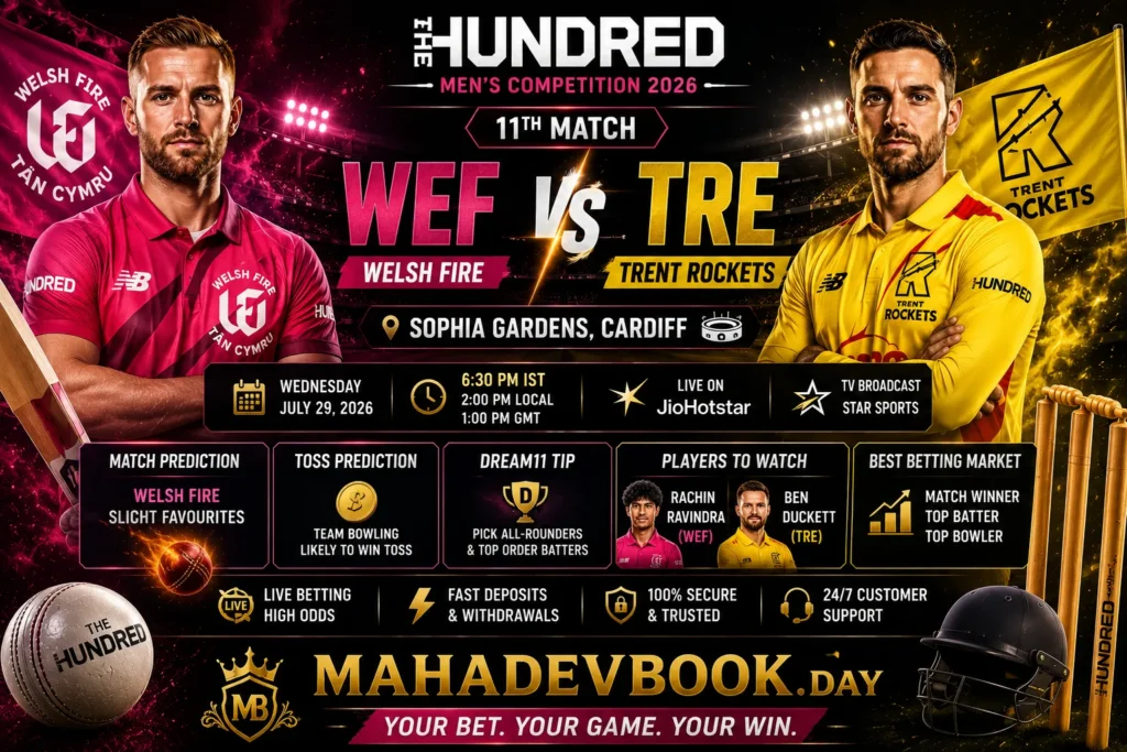 WEF vs TRE 11th Match 